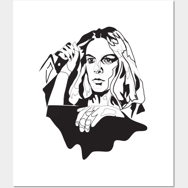 Laurie Strode Wall Art by LizzyM